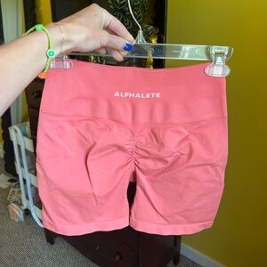 Alphalete workout shorts, size small, great condition